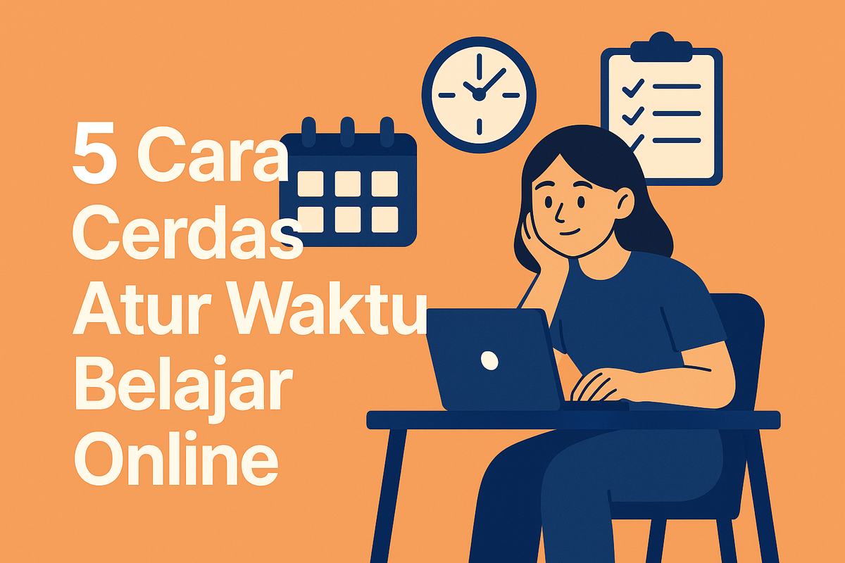 5 Cara Cerdas Atur Waktu Belajar Online