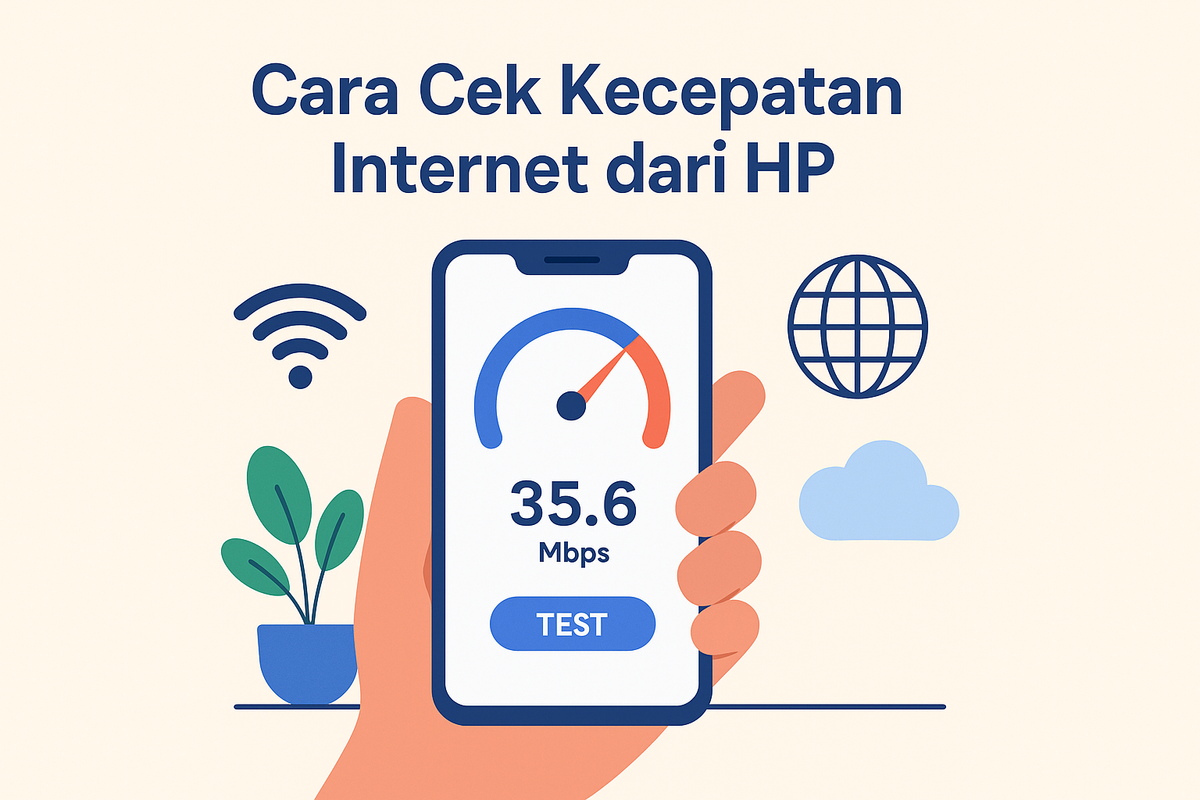 Cara Cek Kecepatan Internet dari HP dengan Mudah dan Cepat