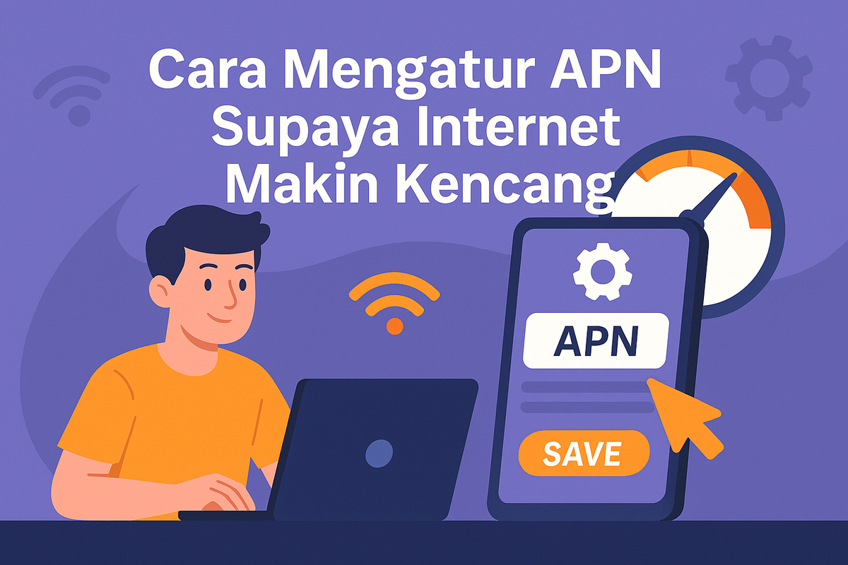 Cara Mengatur APN Supaya Internet Makin Kencang