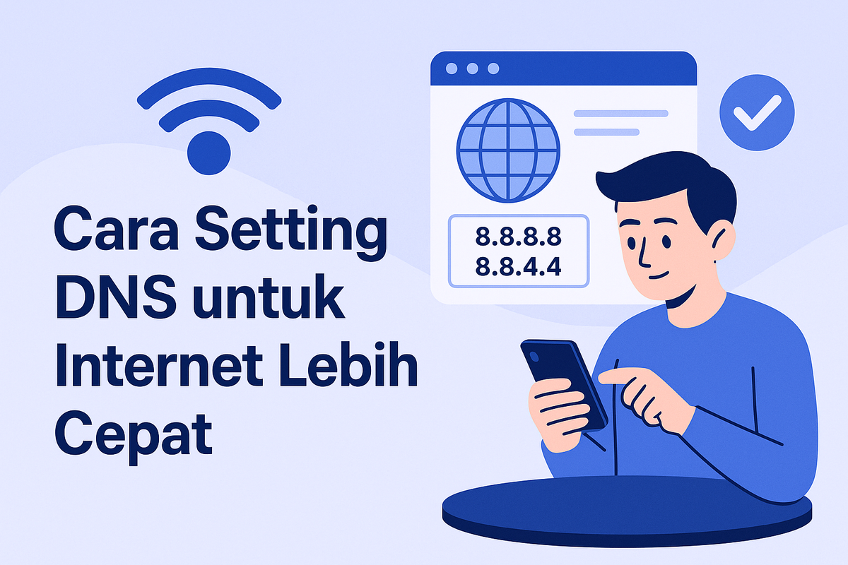 Cara Setting DNS untuk Internet Lebih Cepat