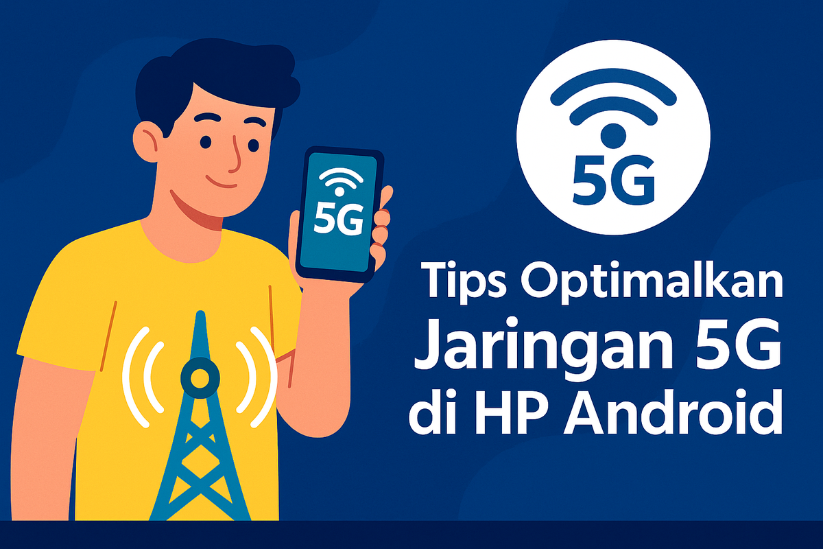 Tips Optimalkan Jaringan 5G di HP Android