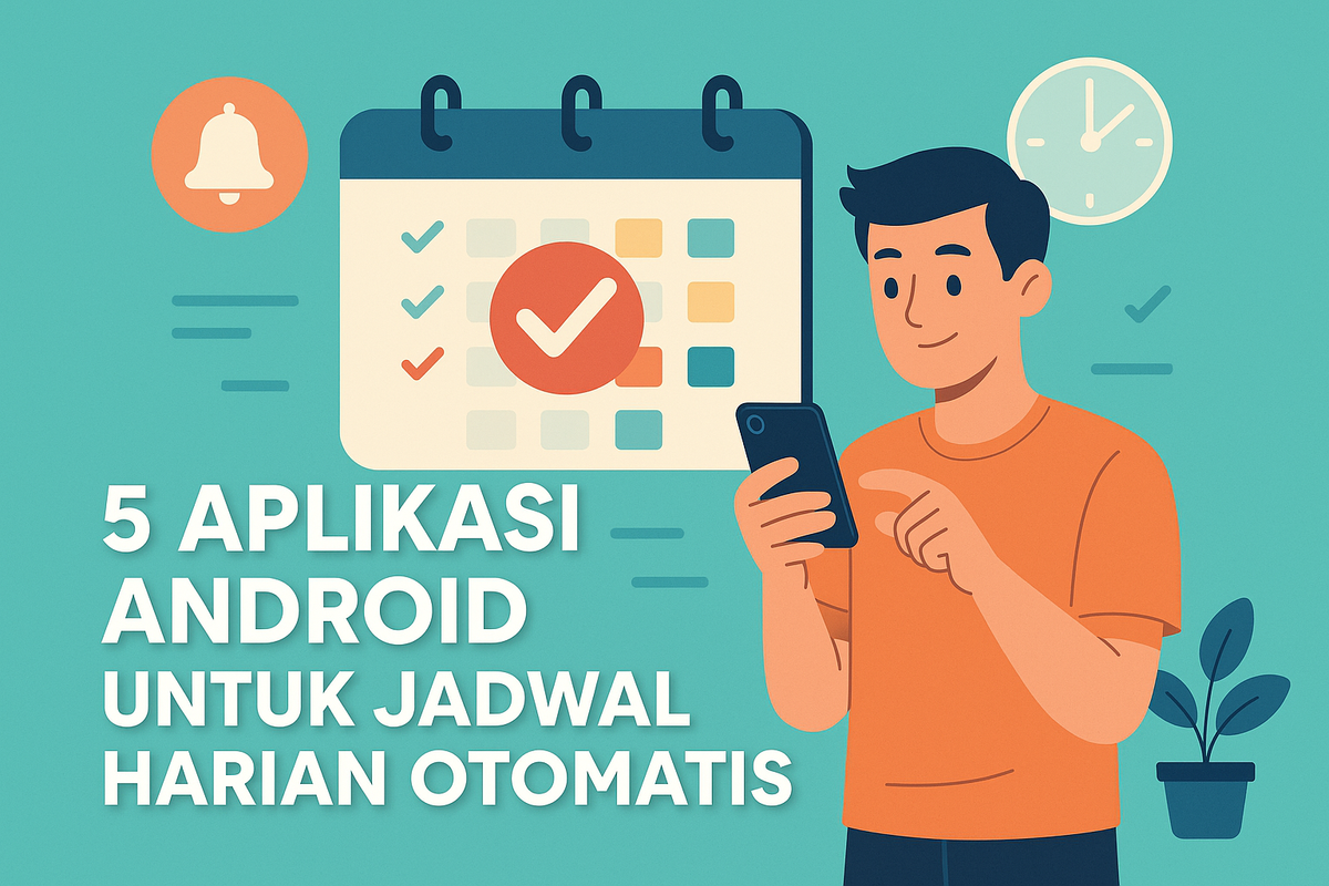 5 Aplikasi Android untuk Jadwal Harian Otomatis