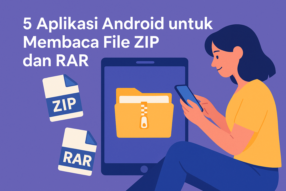 5 Aplikasi Android untuk Membaca File ZIP dan RAR