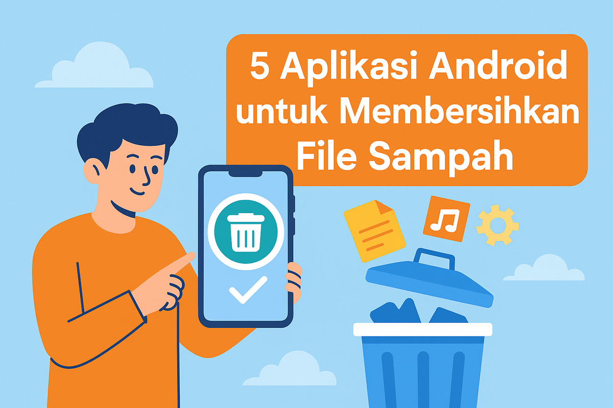 5 Aplikasi Android untuk Membersihkan File Sampah