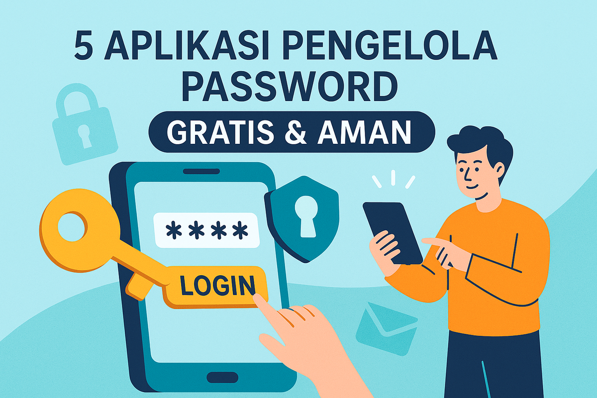 5 Aplikasi Pengelola Password Gratis & Aman