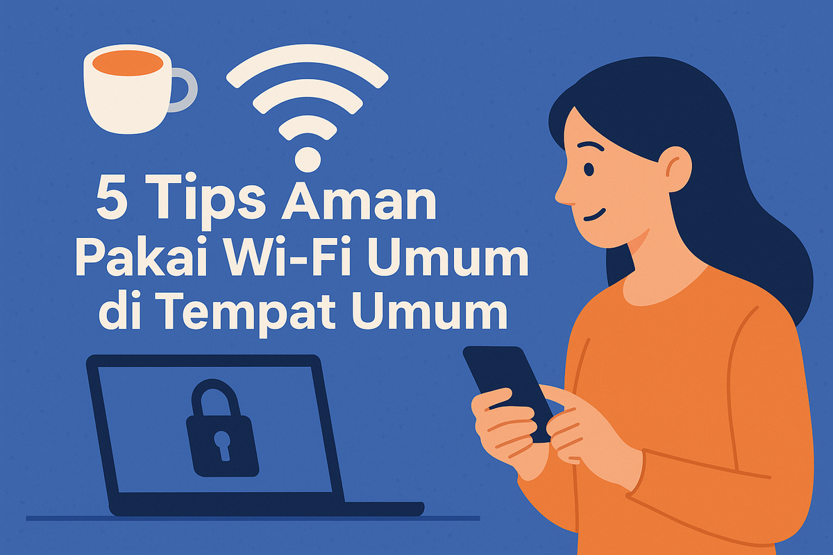 5 Tips Aman Pakai Wi-Fi Umum di Tempat Umum