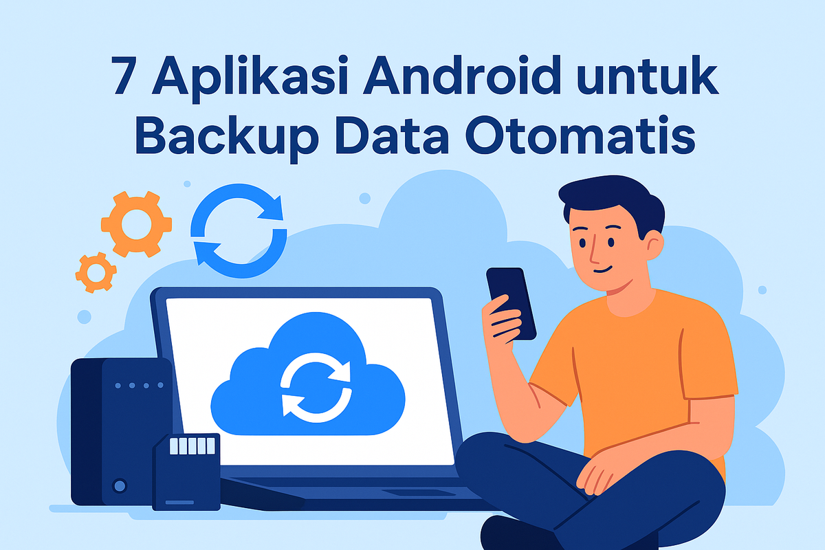 7 Aplikasi Android untuk Backup Data Otomatis