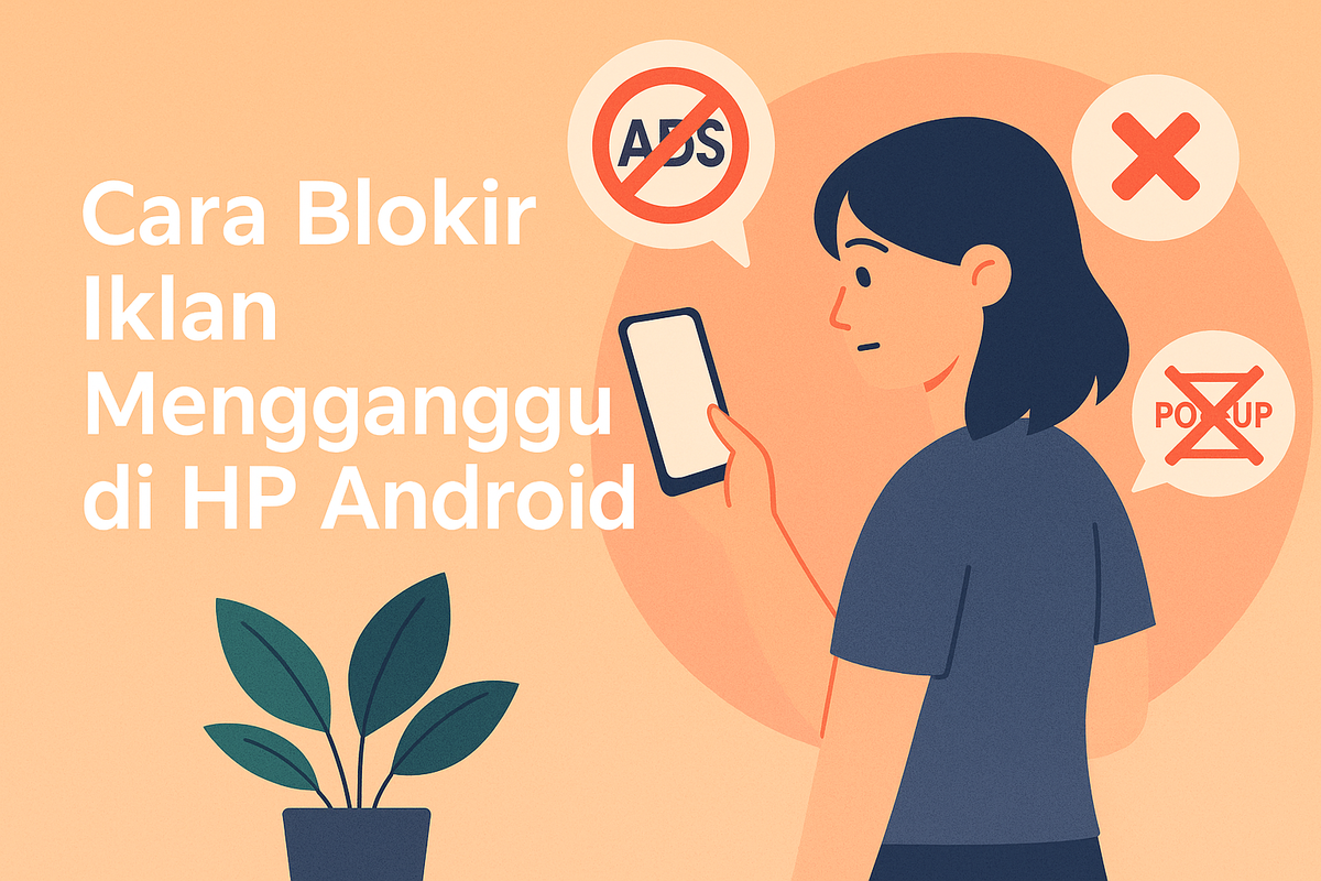 Cara Blokir Iklan Mengganggu di HP Android