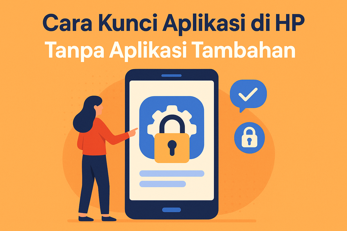 Cara Kunci Aplikasi di HP Tanpa Aplikasi Tambahan