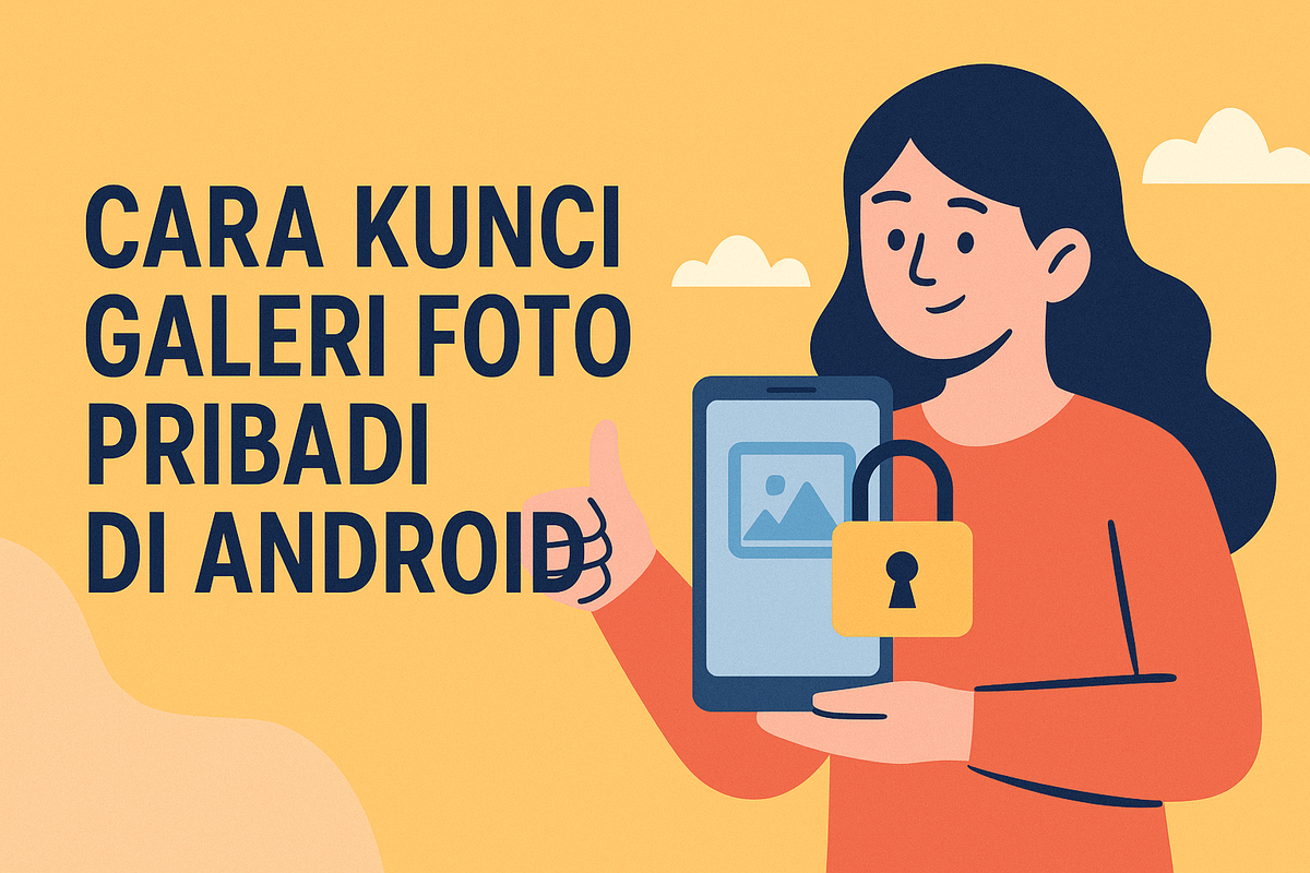 Cara Kunci Galeri Foto Pribadi di Android