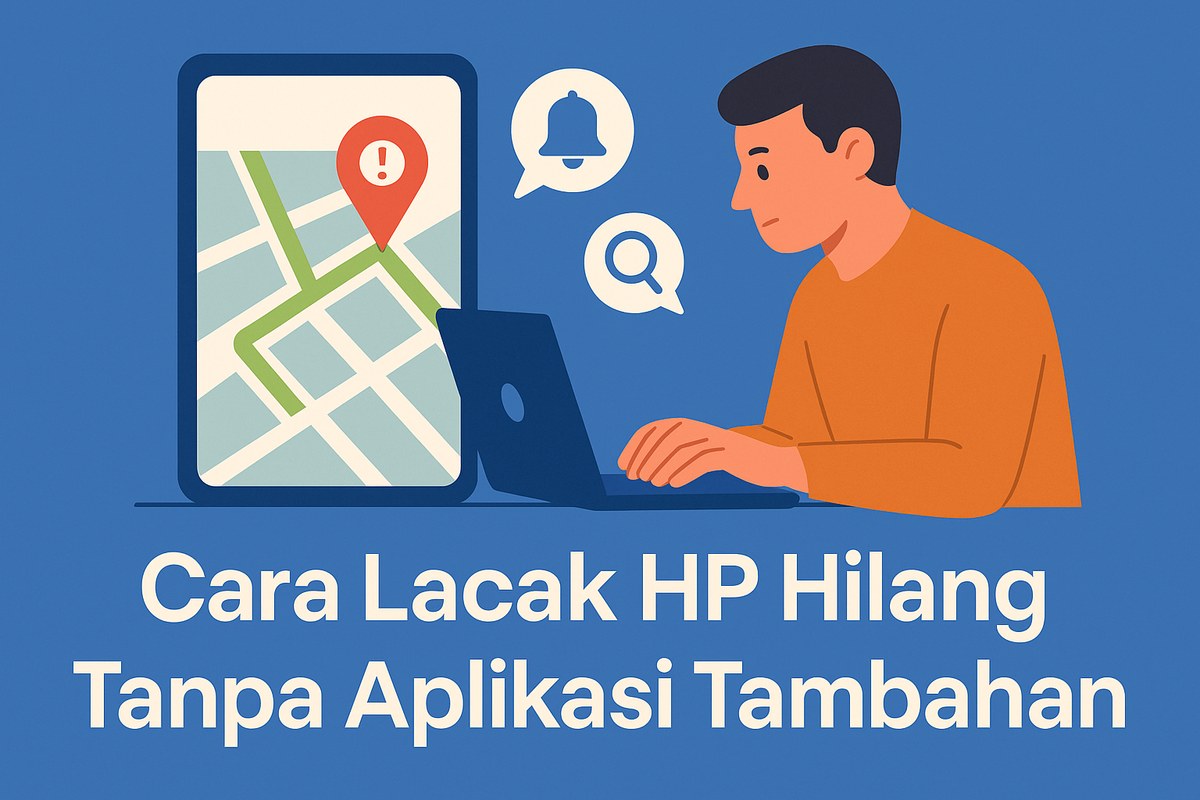 Cara Lacak HP Hilang Tanpa Aplikasi Tambahan