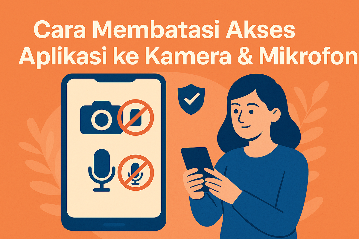 Cara Membatasi Akses Aplikasi ke Kamera & Mikrofon