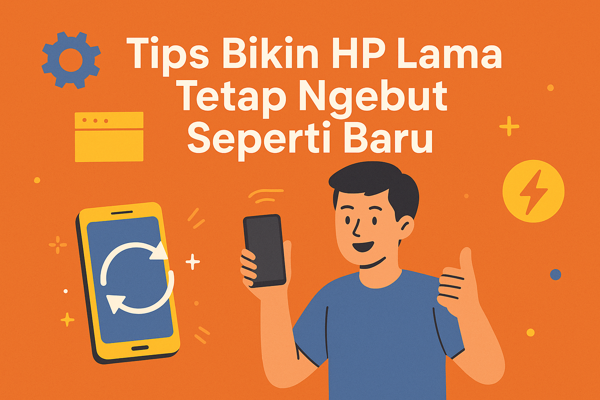 Tips Bikin HP Lama Tetap Ngebut Seperti Baru